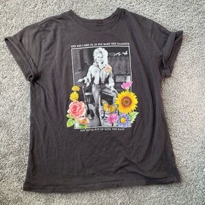 Dolly Parton Graphic Tee Sz Med